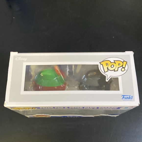 🍀3/$40🍀 Funko Pop! Peter Pan & Peter Pan's Shadow Disney - Picture 5 of 7